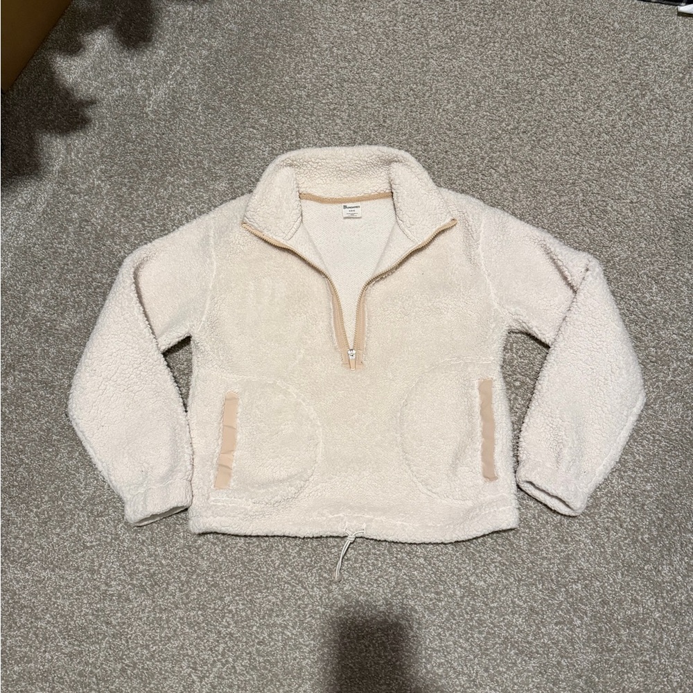 No Boundaries Cream Fleece Pullover